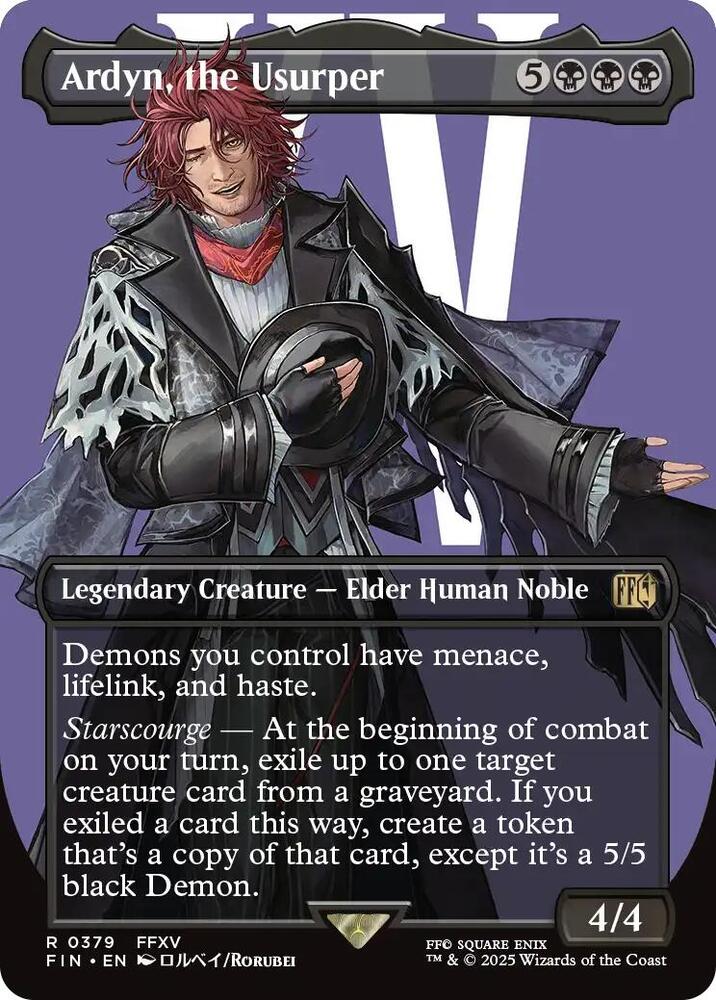 Ardyn, the Usurper (Borderless) 379 card from FINAL FANTASY