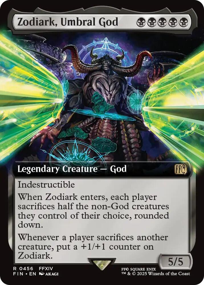 Zodiark, Umbral God (Extended Art) 456 card from FINAL FANTASY