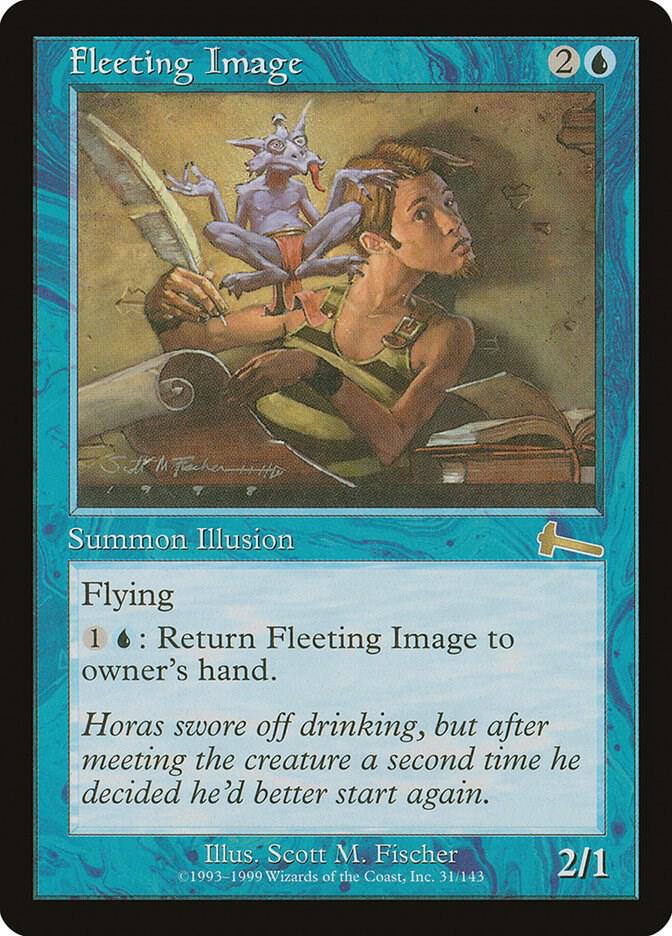 Fleeting Image 31 card from Urza's Legacy