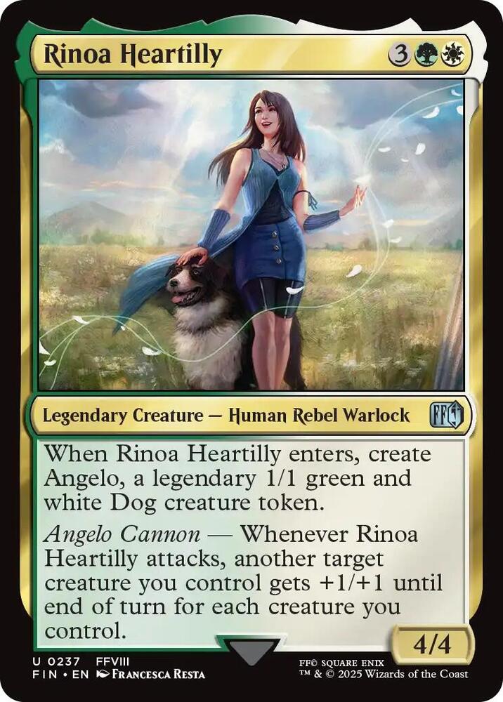 Rinoa Heartilly 237 card from FINAL FANTASY