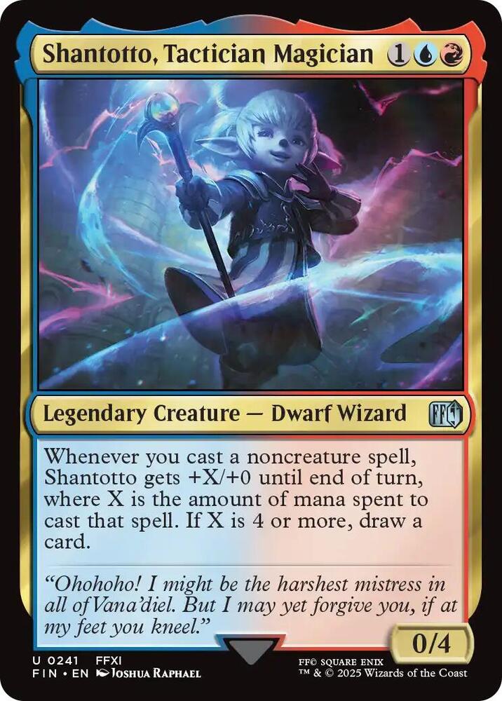Shantotto, Tactician Magician 241 card from FINAL FANTASY