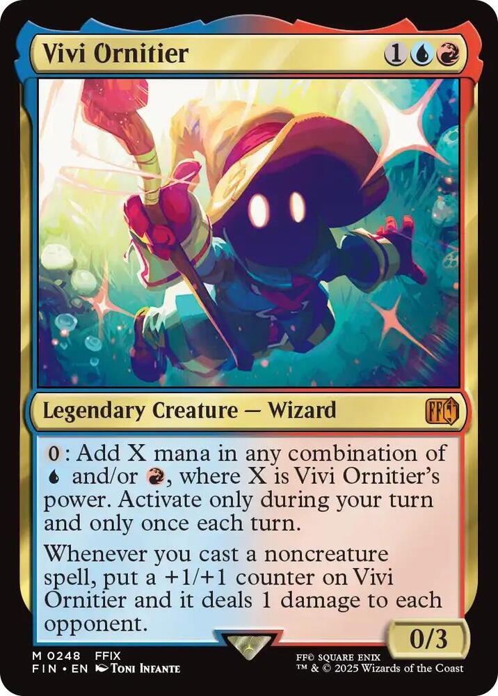 Vivi Ornitier 248 card from FINAL FANTASY