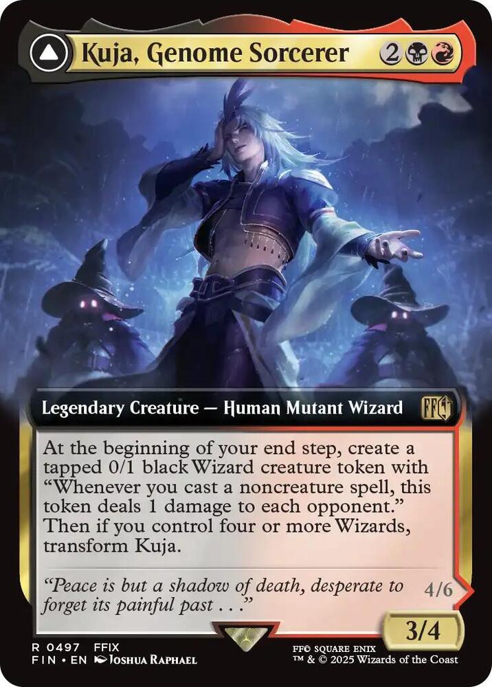 Kuja, Genome Sorcerer (Extended Art) 497 card from FINAL FANTASY