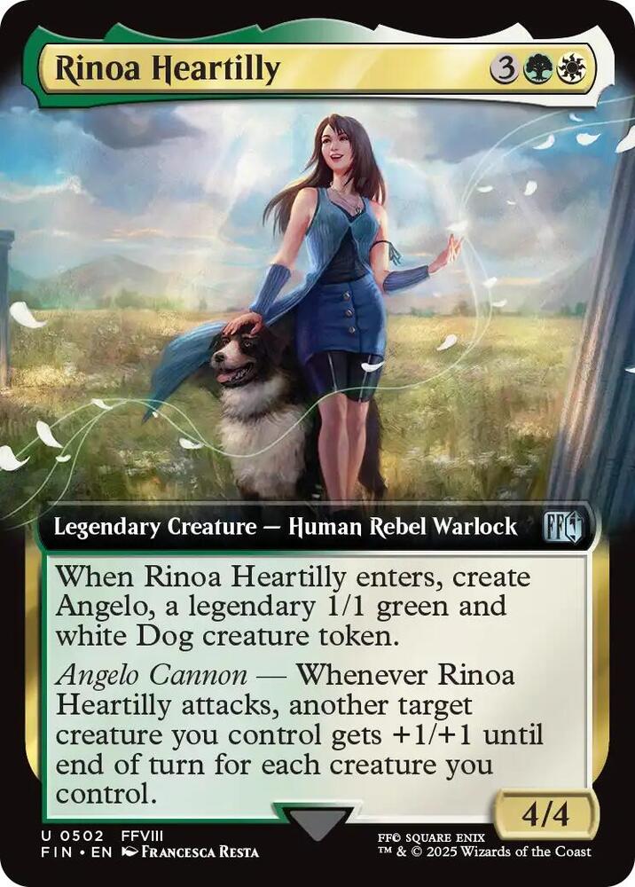 Rinoa Heartilly (Extended Art) 502 card from FINAL FANTASY
