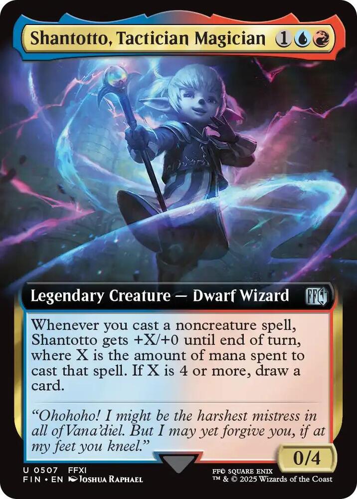 Shantotto, Tactician Magician (Extended Art) 507 card from FINAL FANTASY