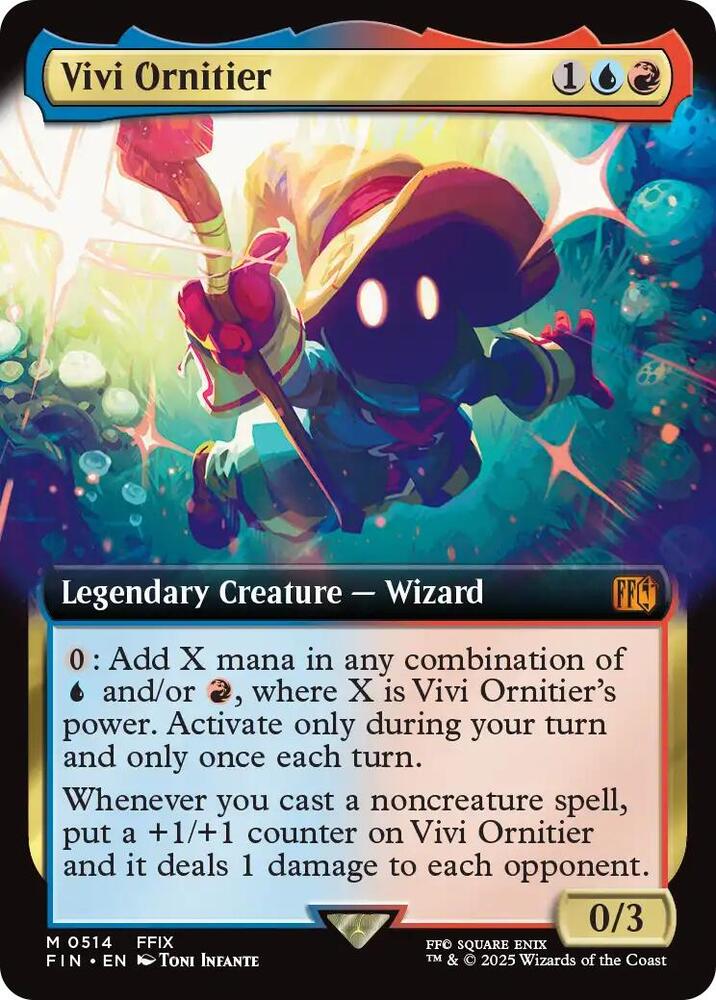 Vivi Ornitier (Extended Art) 514 card from FINAL FANTASY