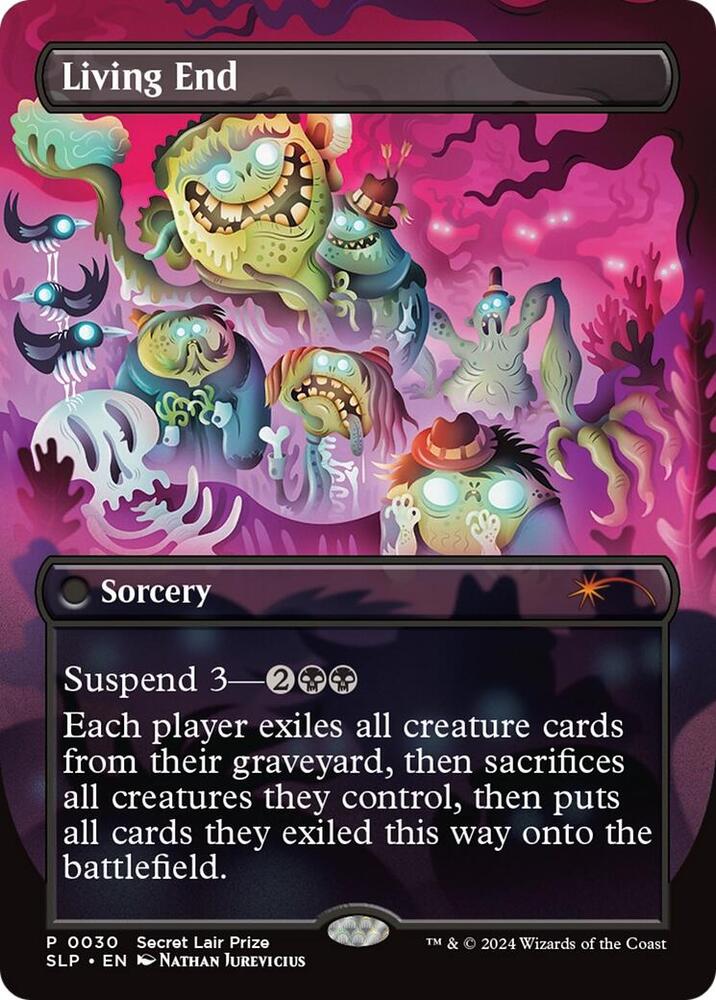 Living End 30 card from Secret Lair Showdown