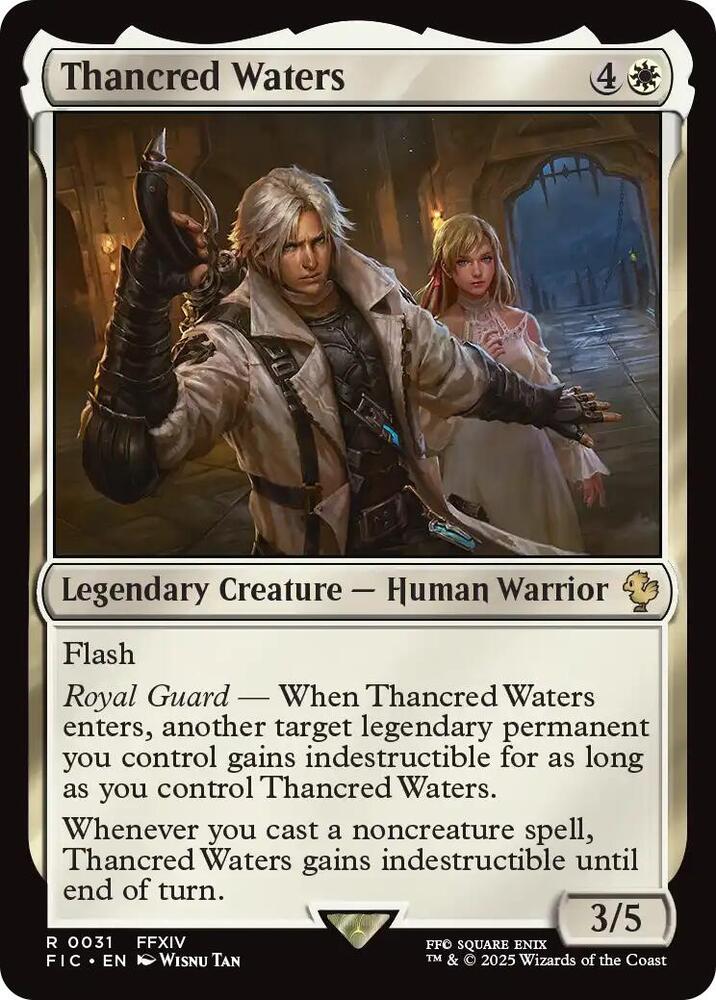 Thancred Waters 31 card from Commander: FINAL FANTASY