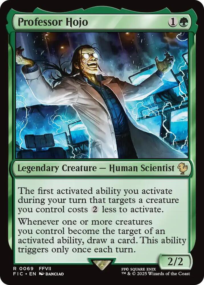 Professor Hojo 69 card from Commander: FINAL FANTASY