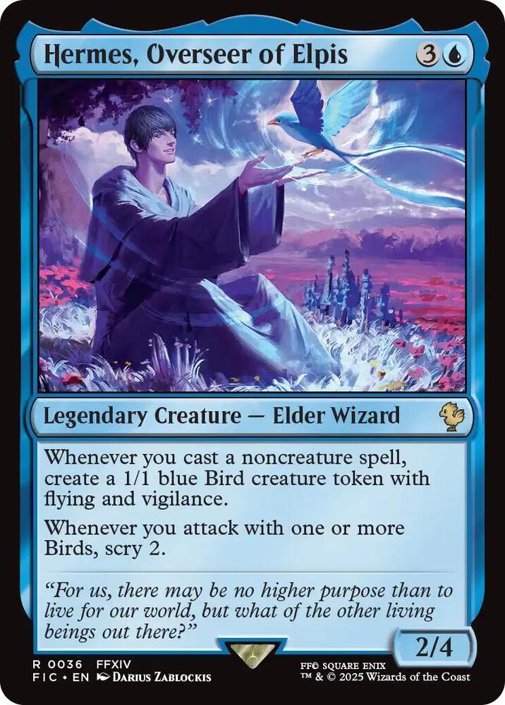 Hermes, Overseer of Elpis 36 card from Commander: FINAL FANTASY