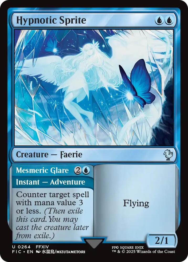 Hypnotic Sprite 264 card from Commander: FINAL FANTASY