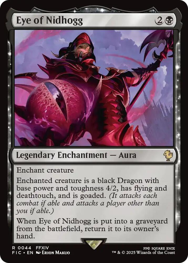 Eye of Nidhogg 44 card from Commander: FINAL FANTASY