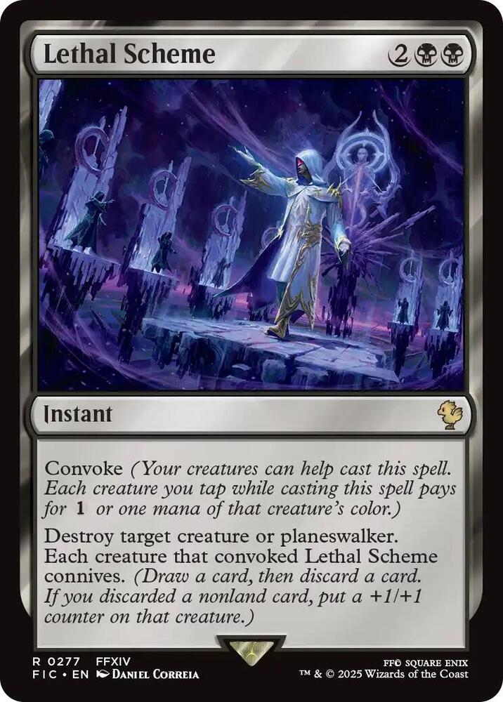 Lethal Scheme 277 card from Commander: FINAL FANTASY