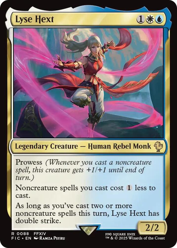 Lyse Hext 88 card from Commander: FINAL FANTASY