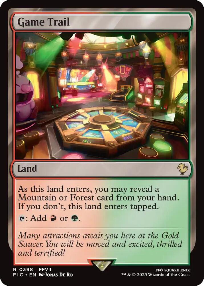 Game Trail 398 card from Commander: FINAL FANTASY