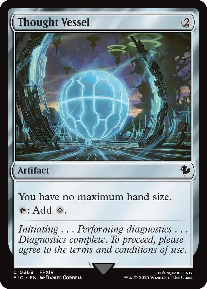 Thought Vessel 368 card from Commander: FINAL FANTASY