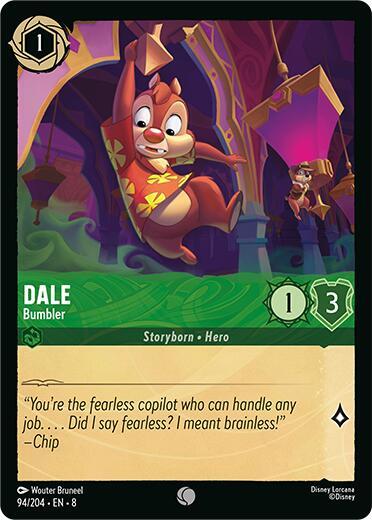Dale - Bumbler 94/204 card from Reign of Jafar