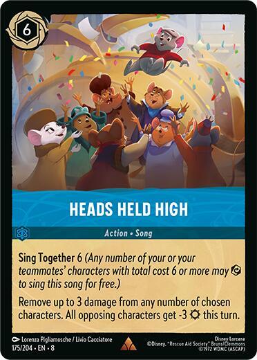 Heads Held High 175/204 card from Reign of Jafar