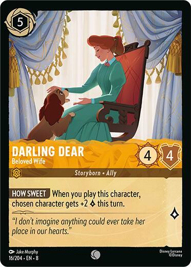 Darling Dear - Beloved Wife 16/204 card from Reign of Jafar