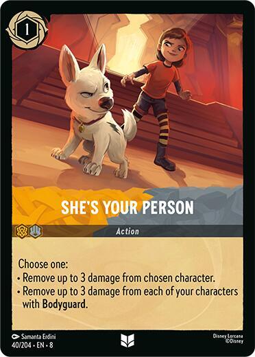 She's Your Person 40/204 card from Reign of Jafar