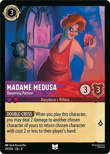 Madame Medusa - Deceiving Partner 47/204 card from Reign of Jafar