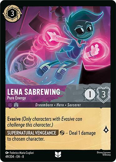 Lena Sabrewing - Pure Energy 49/204 card from Reign of Jafar