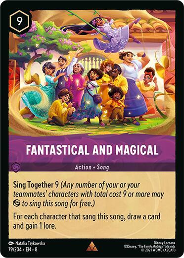 Fantastical and Magical 79/204 card from Reign of Jafar