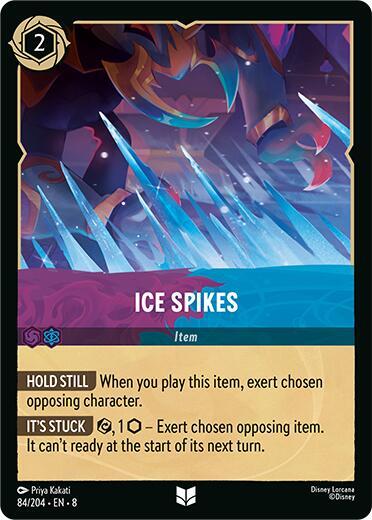 Ice Spikes 84/204 card from Reign of Jafar