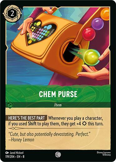 Chem Purse 119/204 card from Reign of Jafar