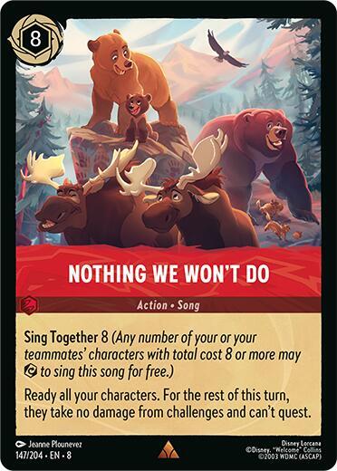 Nothing We Won't Do 147/204 card from Reign of Jafar
