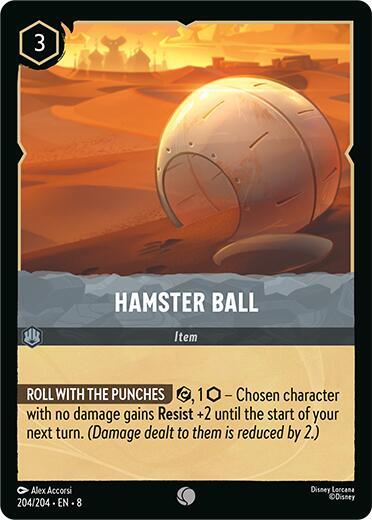 Hamster Ball 204/204 card from Reign of Jafar