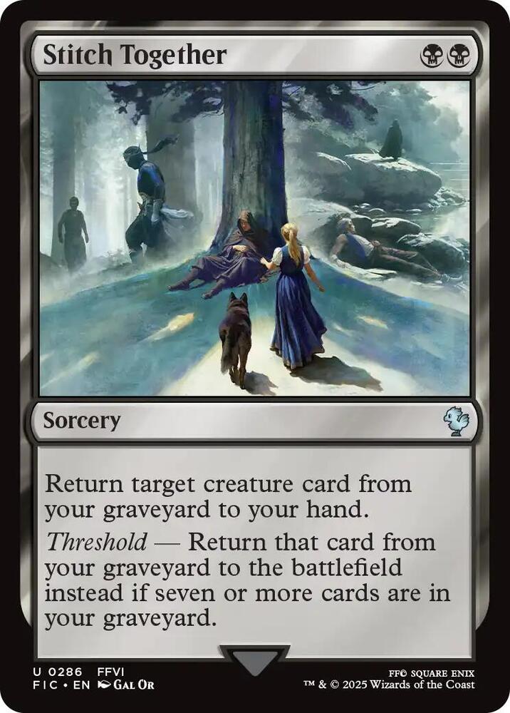 Stitch Together 286 card from Commander: FINAL FANTASY
