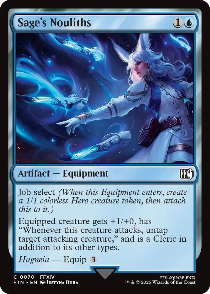 Sage's Nouliths 70 card from FINAL FANTASY