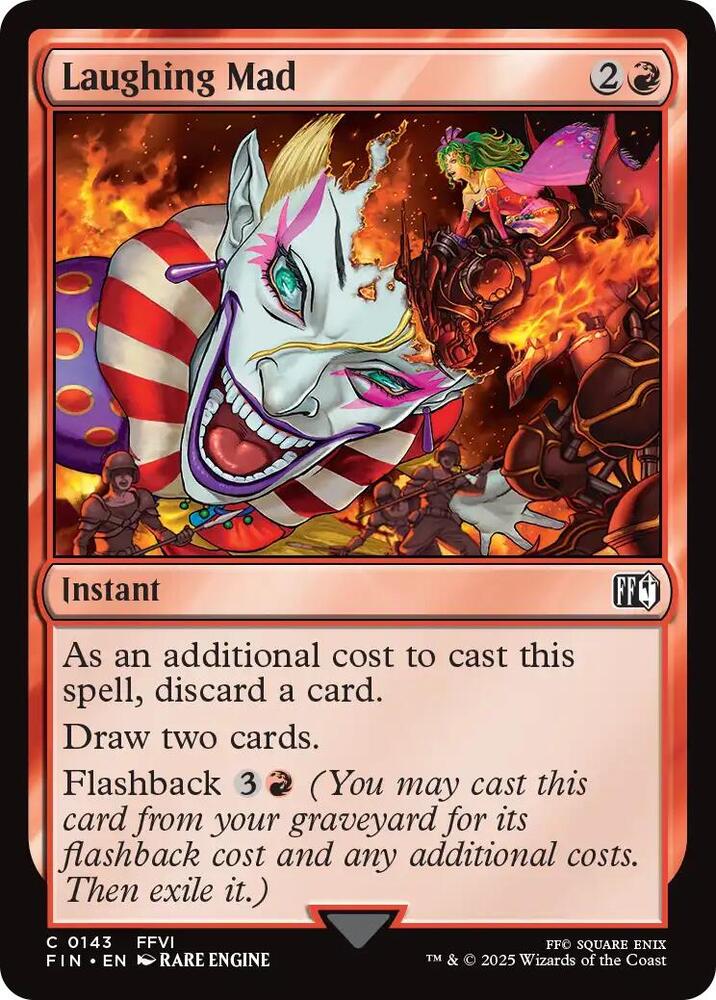 Laughing Mad 143 card from FINAL FANTASY