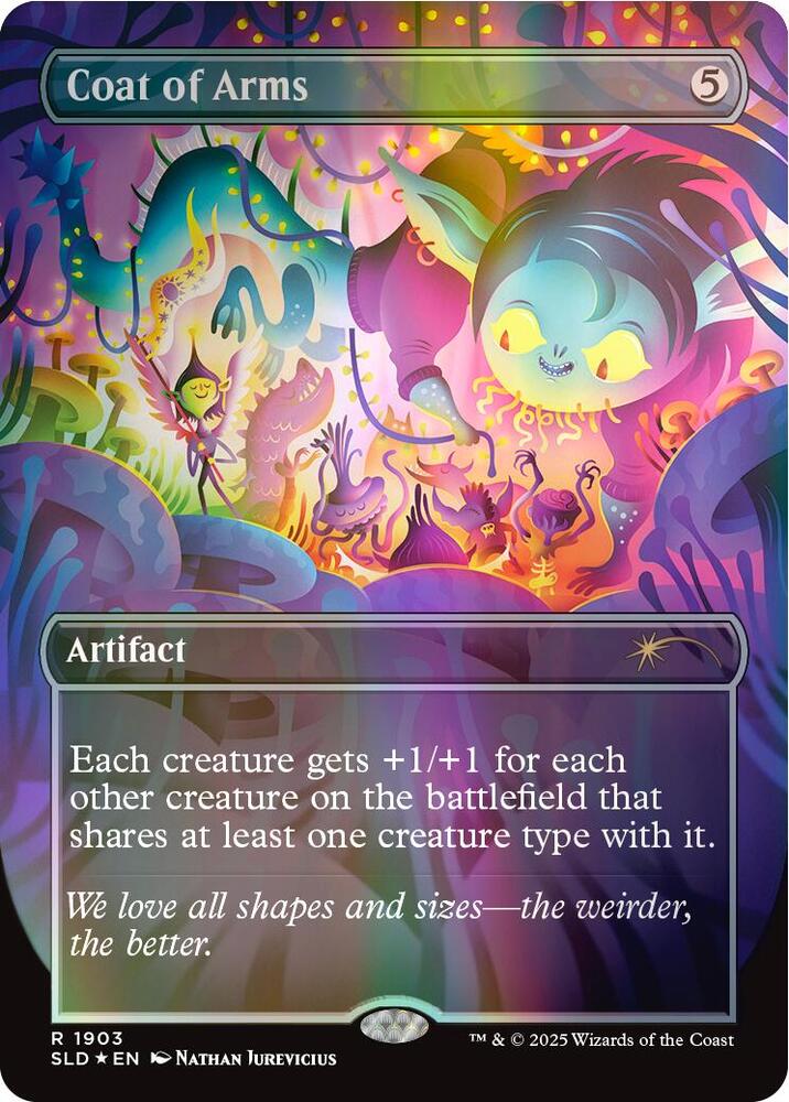 Coat of Arms (Double Rainbow Foil) 1903 card from Secret Lair Drop Series