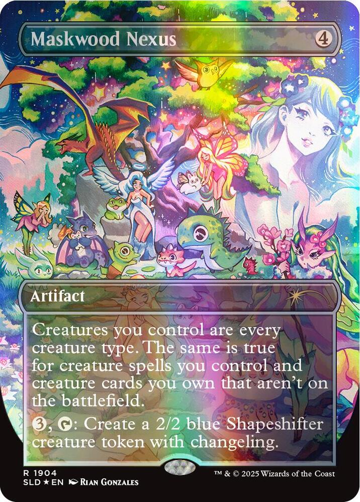 Maskwood Nexus (Double Rainbow Foil) 1904 card from Secret Lair Drop Series