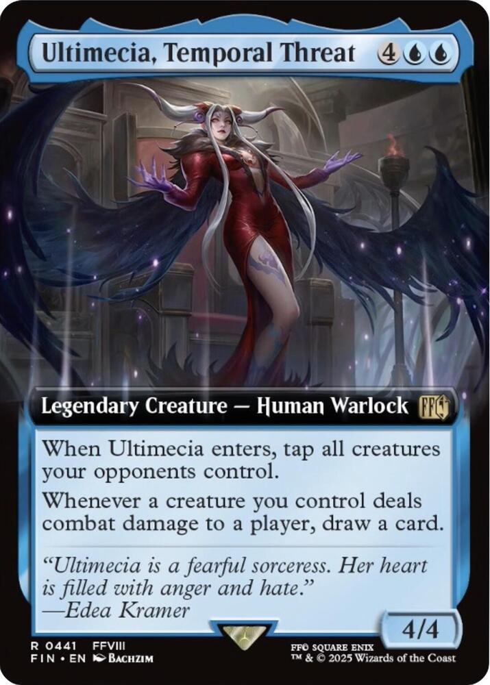 Ultimecia, Temporal Threat (Extended Art) 441 card from FINAL FANTASY
