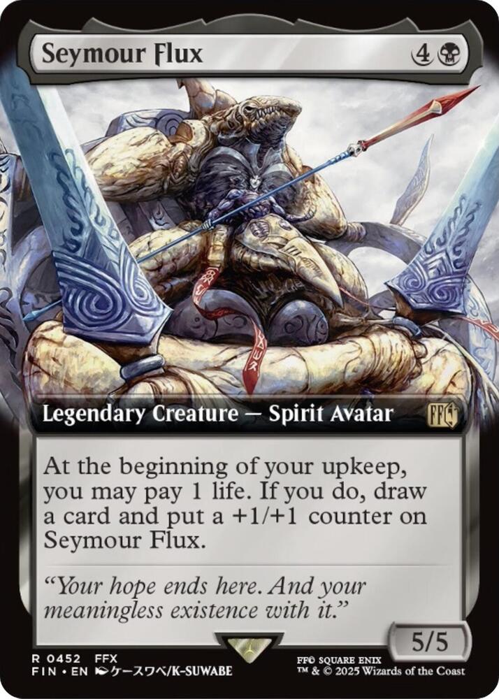 Seymour Flux (Extended Art) 452 card from FINAL FANTASY