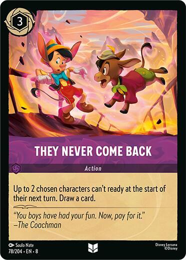 They Never Come Back 78/204 card from Reign of Jafar