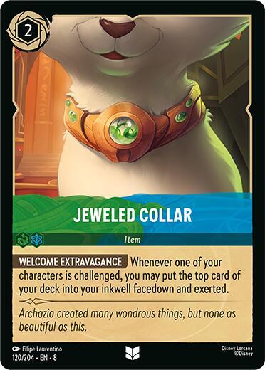 Jeweled Collar 120/204 card from Reign of Jafar