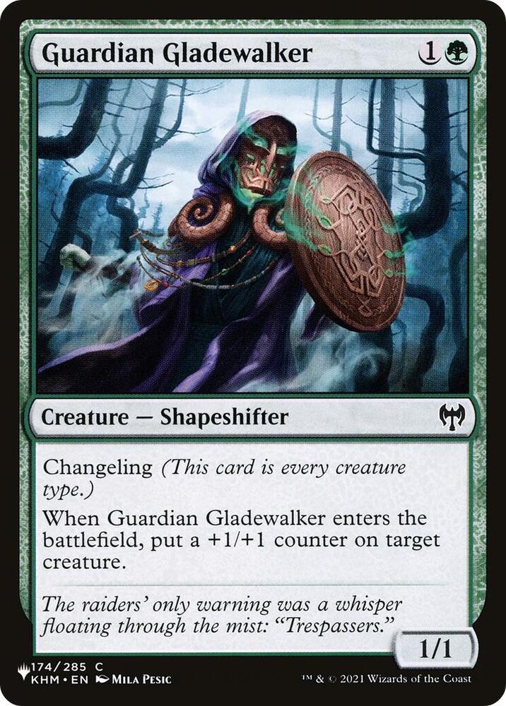 Guardian Gladewalker 174/285 card from The List Reprints