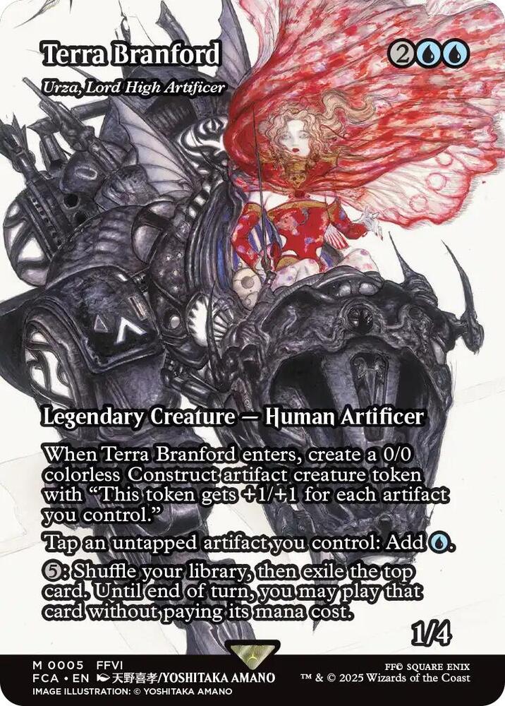 Terra Branford - Urza, Lord High Artificer (Showcase) 5 card from FINAL FANTASY: Through the Ages