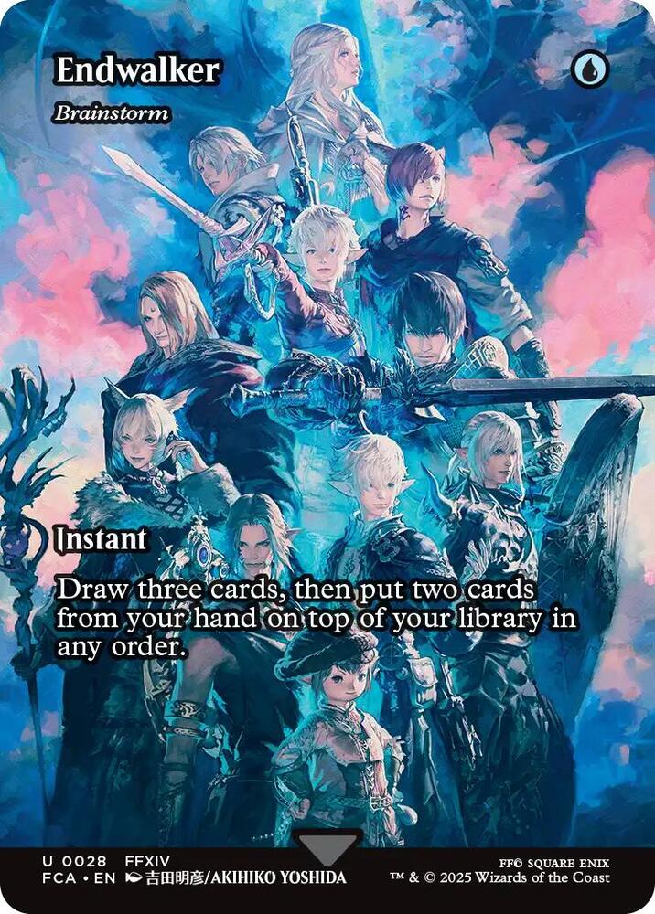 Endwalker - Brainstorm (Showcase) 28 card from FINAL FANTASY: Through the Ages