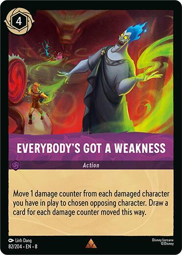 Everybody's Got A Weakness 82/204 card from Reign of Jafar