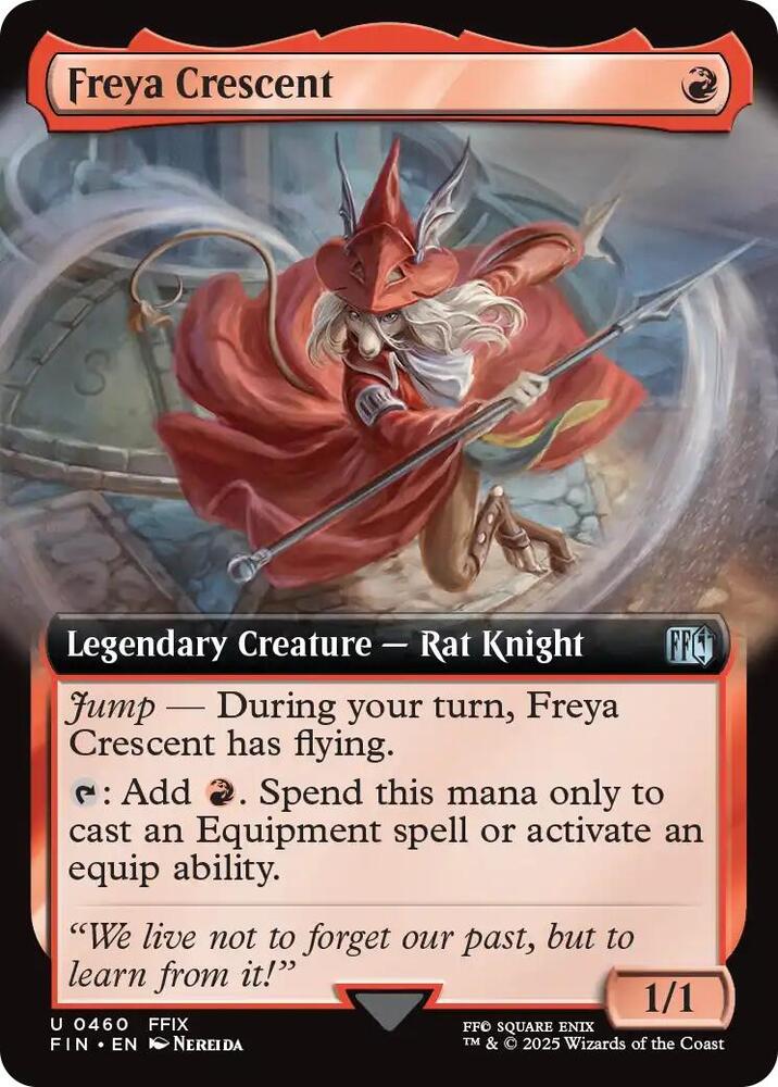 Freya Crescent (Extended Art) 460 card from FINAL FANTASY