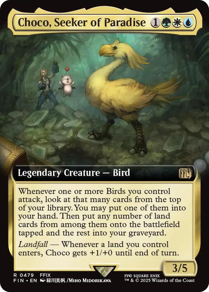 Choco, Seeker of Paradise (Extended Art) 479 card from FINAL FANTASY