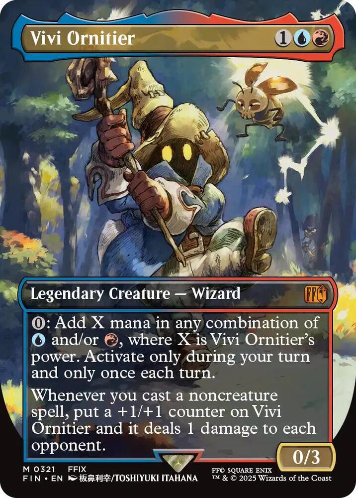 Vivi Ornitier (Borderless) 321 card from FINAL FANTASY