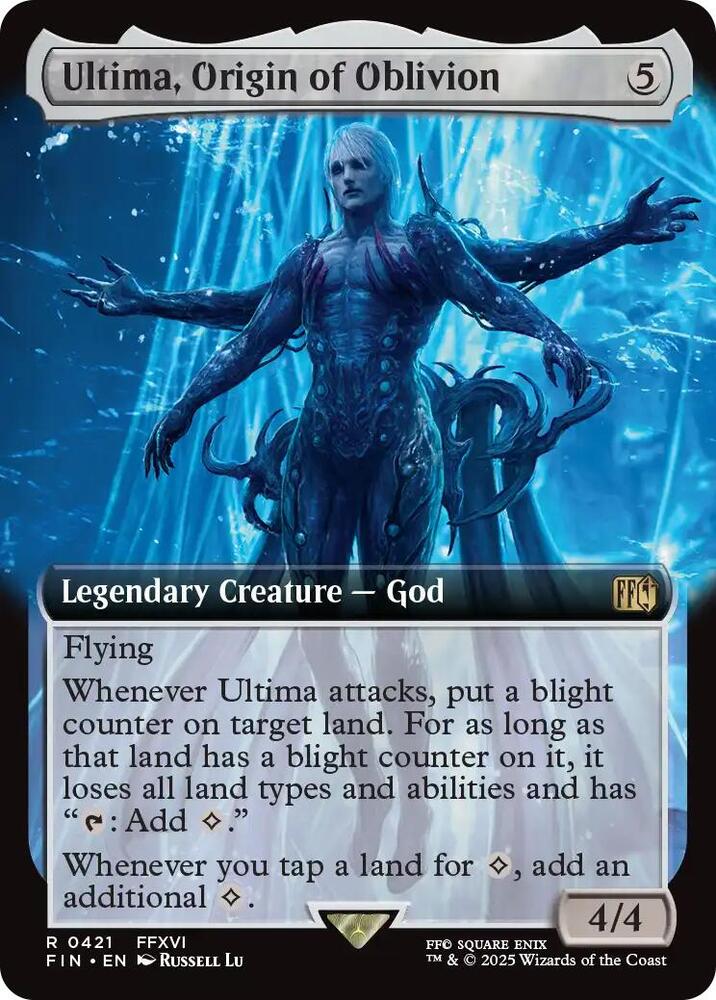 Ultima, Origin of Oblivion (Extended Art) 421 card from FINAL FANTASY