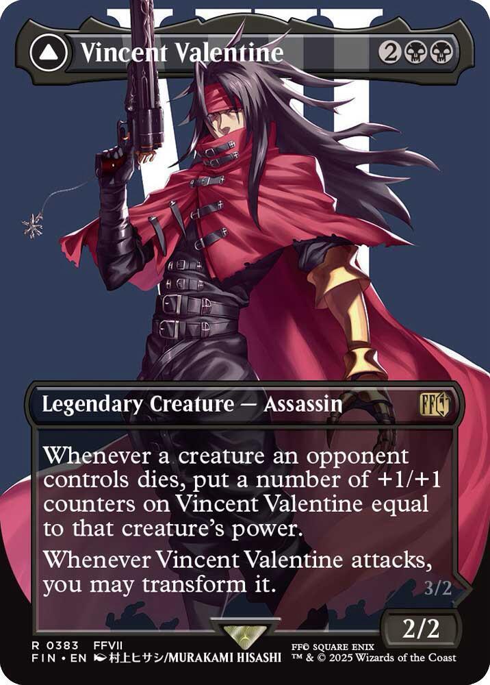 Vincent Valentine (Borderless) 383 card from FINAL FANTASY