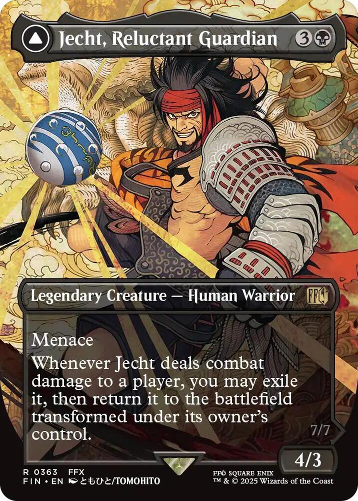 Jecht, Reluctant Guardian (Borderless) 363 card from FINAL FANTASY